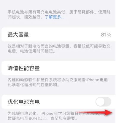 柳河苹果15维修分享iPhone15充电到80%就充不进电了怎么办 