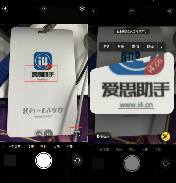 柳河苹果手机维修分享升级iOS 16后如何通过相机翻译文本 